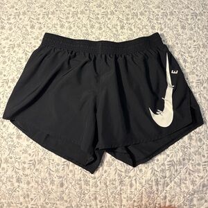 Nike Dri-Fit Black Running Shorts (Size L)